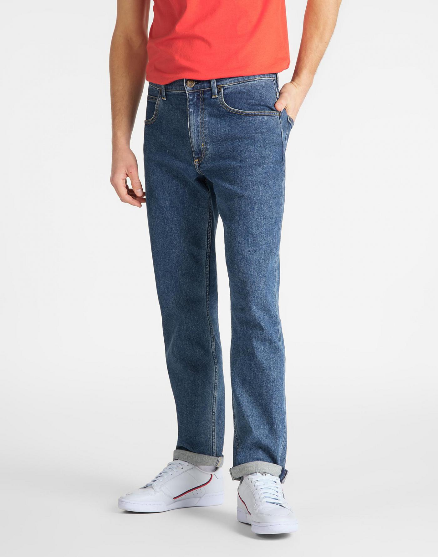 Lee Brooklyn Straight Jeans Homme 